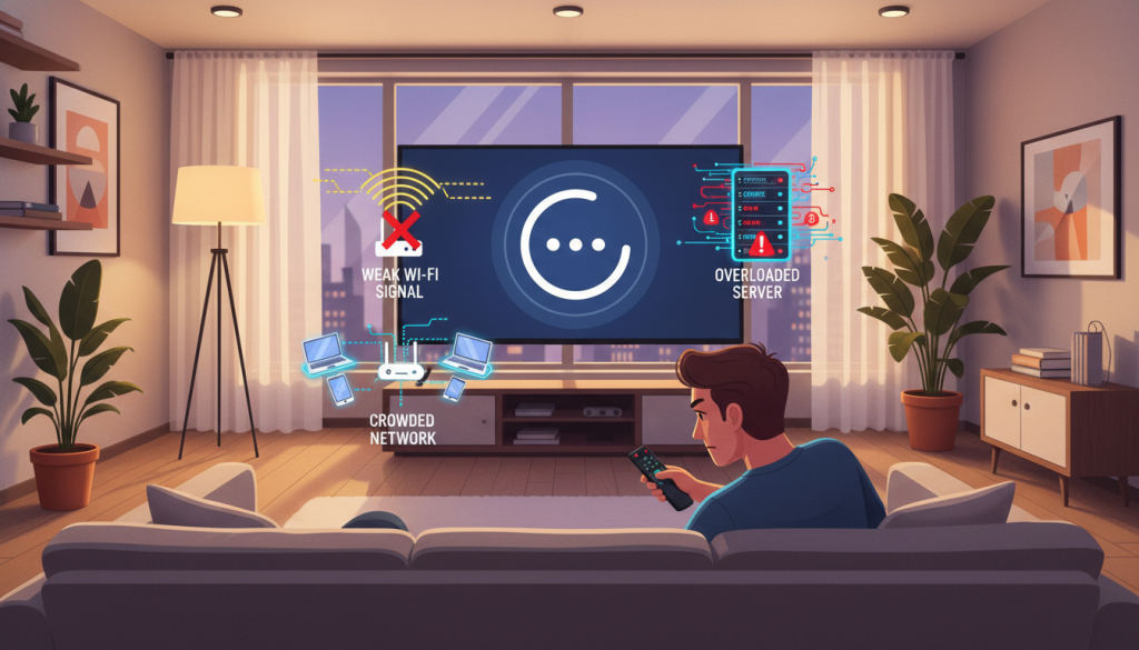 أسباب تقطيع البث