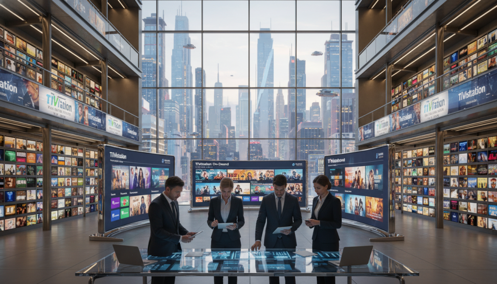 مكتبة محتوى TiVistation الهائلة